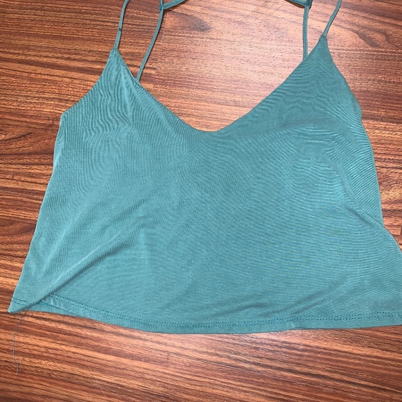 Wet Seal Tops - Teal Crop Top Wet Seal Tops - Teal Crop Top